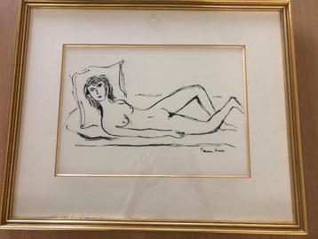 Pentekening Pierre Devos, Moins de 50 cm, Enlèvement, Utilisé, 50 à 75 cm