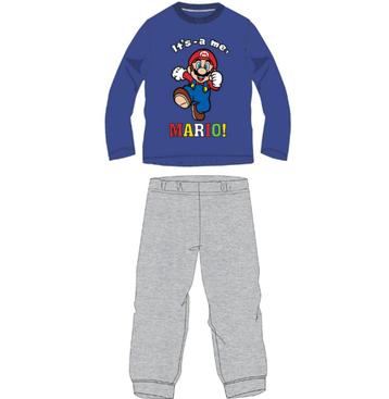 Super Mario Pyjama - Blauw/Grijs - Maat 110 beschikbaar voor biedingen
