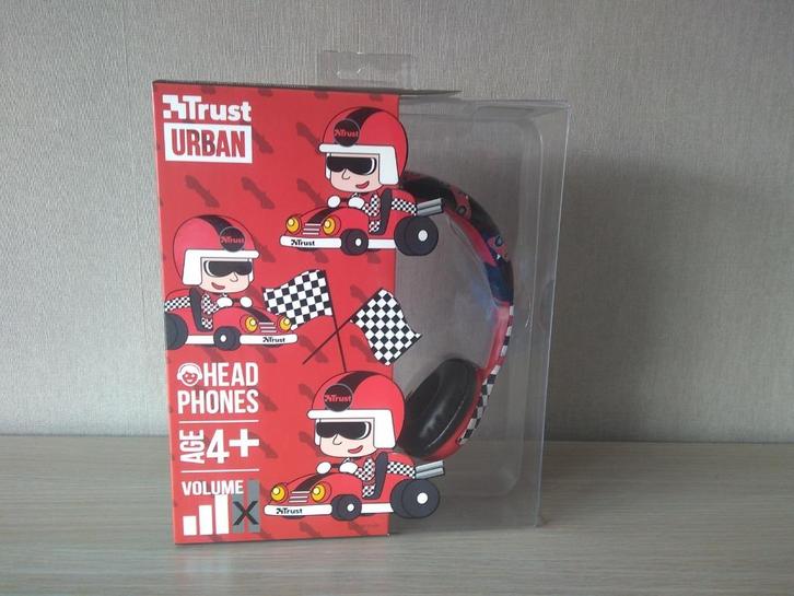 ♫ Koptelefoon kids Trust, Computers en Software, Headsets, Zo goed als nieuw, Ophalen of Verzenden