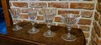 Vintage handgeblazen kristallen glazen servies Waterford, Antiek en Kunst, Ophalen