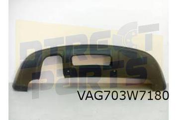 Audi Q3 (6/11-1/19) Onderspoiler achterbumper (4U8 Soul zwar beschikbaar voor biedingen