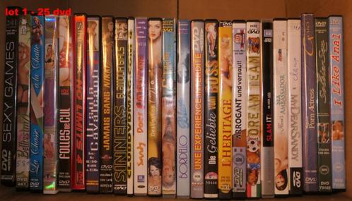 lot de dvds pour adultes / par 25 dvd, CD & DVD, DVD | Films indépendants, Utilisé, À partir de 16 ans, Enlèvement ou Envoi