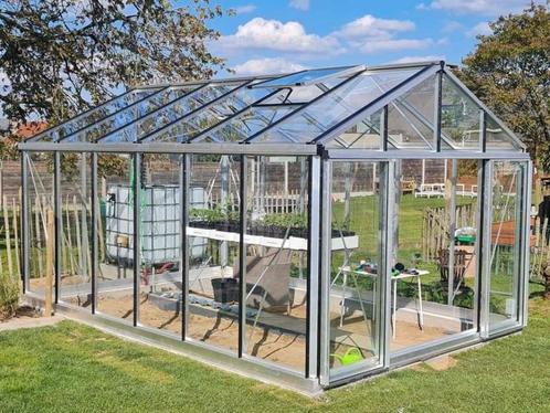 Gezocht: Serre, Tuin en Terras, Kassen, Gebruikt, Kweekkas, Aluminium, Glas, Ophalen