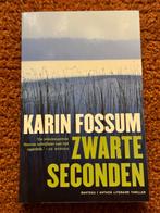 Zwarte seconden - Karin Fossum, Ophalen of Verzenden, Zo goed als nieuw