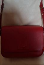 Sac Delvaux, Ophalen of Verzenden, Zo goed als nieuw, Rood, Leer