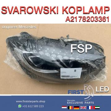 W217 C217 S63 AMG SWAROVSKI LED KOPLAMP RECHTS S KLASSE ORIG beschikbaar voor biedingen