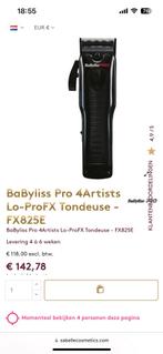 babyliss pro 4artists tondeuse, Ophalen, Zo goed als nieuw