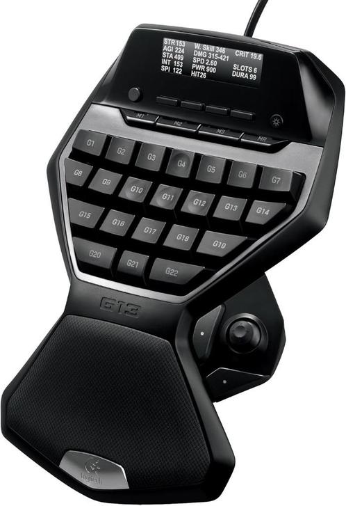 Logitech G13 Programmable Gameboard with LCD Display, Computers en Software, Muizen, Zo goed als nieuw, Overige typen, Bedraad