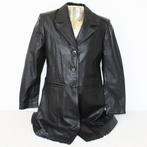 Soepele Leren Leather Master Classics Jas 1 (L) € 65,-, Kleding | Dames, Jassen | Winter, Verzenden, Leather Master Classics, Zwart
