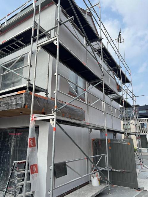 Gevelsteiger /stelling, Doe-het-zelf en Bouw, Steigers, Gebruikt, Gevelsteiger, Ophalen