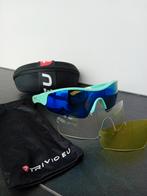 Trivio fietsbril met 3 lenzen, Fietsen en Brommers, Fietsaccessoires | Fietskleding, Ophalen of Verzenden, Zo goed als nieuw