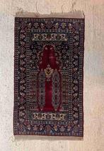 Perzisch soepel tapijt oosters dessin rood blauw  128/75, Enlèvement ou Envoi