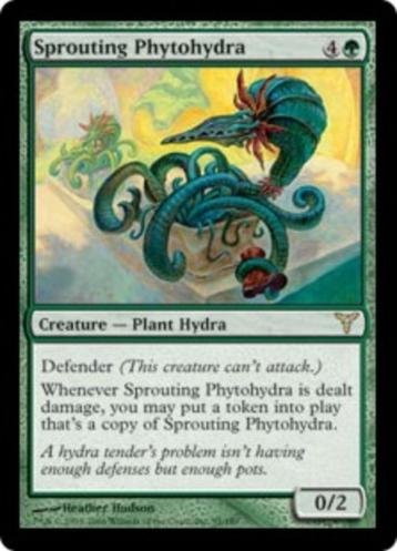 Sprouting Phytohydra - DIS - MTG - NM, Hobby en Vrije tijd, Verzamelkaartspellen | Magic the Gathering, Ophalen of Verzenden