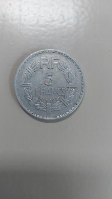 5 francs français  beschikbaar voor biedingen