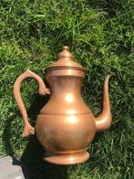 koperen koffie  theepot, Antiek en Kunst, Ophalen of Verzenden, Koper