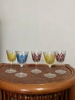 Vmc Reims harlequin wijnglazen, Antiek en Kunst, Antiek | Glaswerk en Kristal, Ophalen