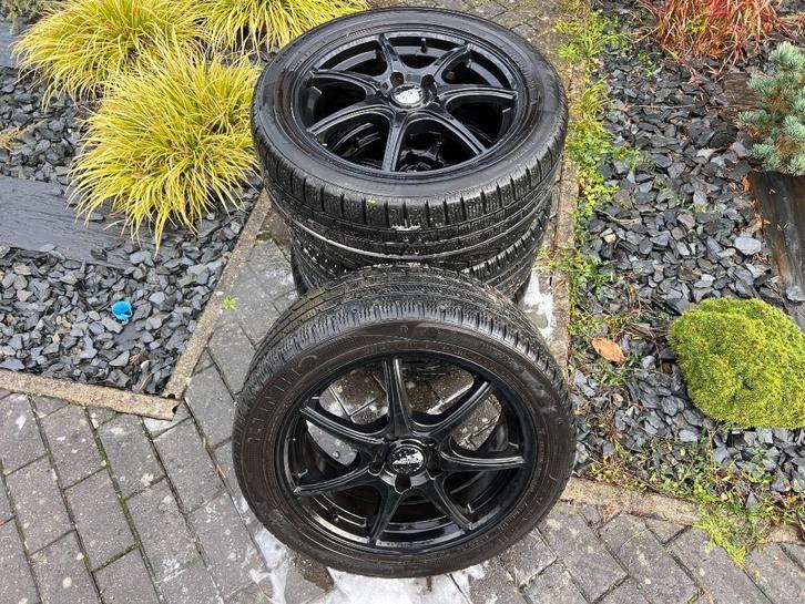 Kit jantes avec pneus, Autos : Divers, Enjoliveurs, Utilisé, Enlèvement