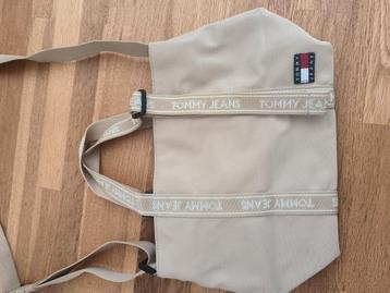Stoffen handtas beige Tommy Jeans. NIEUW. beschikbaar voor biedingen