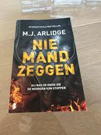 M.J. Arlidge - Niemand zeggen, Ophalen of Verzenden, M.J. Arlidge