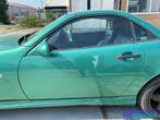 MERCEDES SLK R170 Groen 252 Links deur portier 1996-2004, Gebruikt, Mercedes-Benz, Deur