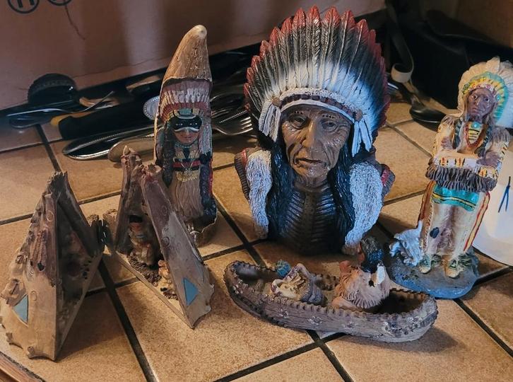 Indiase harsset, Verzamelen, Beelden en Beeldjes, Gebruikt, Mens, Ophalen of Verzenden