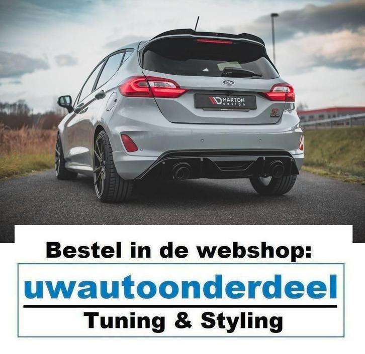 Maxton Design Ford Fiesta MK8 ST / ST Line Spoiler Splitter, Auto diversen, Tuning en Styling, Verzenden
