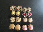 Vintage oorbellen clips jaren 70-80, Ophalen of Verzenden