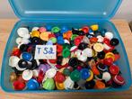 PLAYMOBIL T52 - LOT 400 HOOFDDEKSELS FIGUREN, Ophalen of Verzenden, Gebruikt, Los Playmobil