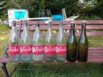 bierflessen limonadeflessen brouwerij Friko Vlaamsche Lauwe, Verzamelen, Ophalen of Verzenden
