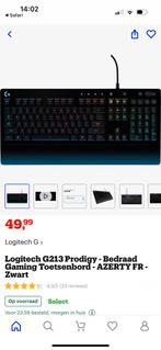 Logitech G213, Enlèvement, Comme neuf