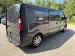 Renault Trafic Grand Confort L2H1 Dubbele Cabine 125pk, Auto's, Monovolume, Zwart, Bedrijf, 5 deurs