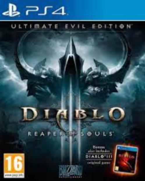 Ps4-game Diablo 3 Reaper of soul: Ultimate Evil-editie., Games en Spelcomputers, Games | Sony PlayStation 4, Zo goed als nieuw