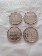 4 zilveren munten van 100 Belgische munten uit 1951, Postzegels en Munten, Zilver, Ophalen of Verzenden, Zilver