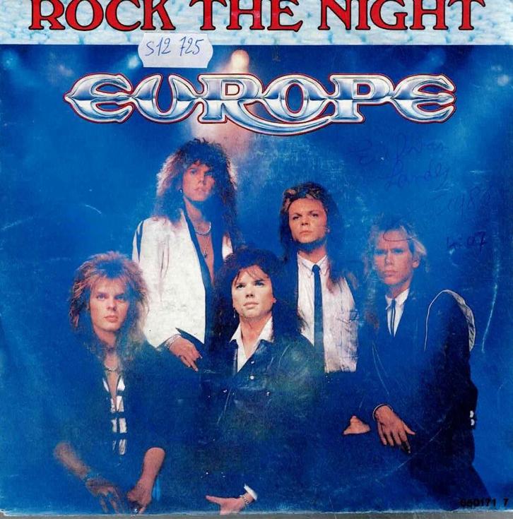 Vinyl, 7"   -   Europe  – Rock The Night, Cd's en Dvd's, Vinyl | Overige Vinyl, Overige formaten, Ophalen of Verzenden
