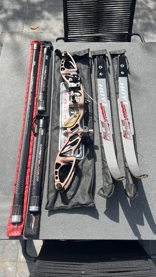 Complete Hoyt Faktor Recurve Boog, Sport en Fitness, Handboogschieten, Zo goed als nieuw, Recurveboog, Ophalen