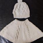 Bonnet et poncho, Enlèvement ou Envoi, Neuf, Garçon ou Fille, Ensemble