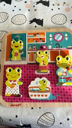 Janod houten puzzels, Kinderen en Baby's, Ophalen, Zo goed als nieuw