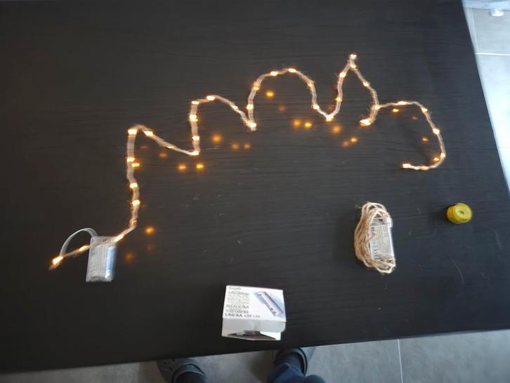 Lichte slinger, Huis en Inrichting, Lampen | Overige, Zo goed als nieuw, Ophalen