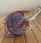Art glass handgeblazen vis. Press papier of deco, Ophalen of Verzenden