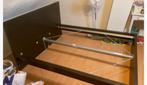 Ikea malm 180x200 bedframe, Huis en Inrichting, Slaapkamer | Bedden, Ophalen, Gebruikt, Bruin, 180 cm
