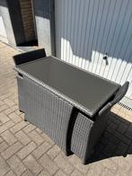 3-delige bistroset voor tuintafel/balkon, Ophalen, Zo goed als nieuw