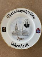 ASSIETTE EN PORCELAINE YPRES THUINDAGSCHIETING 1960-A.GRUWEZ, Sports & Fitness, Tir à l'arc, Enlèvement, Comme neuf, Autres types