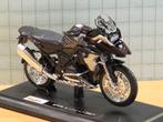 BMW R1200GS R1200 GS Ebenholz 1:18 maisto, Hobby en Vrije tijd, Ophalen of Verzenden, Nieuw, Motor, Maisto