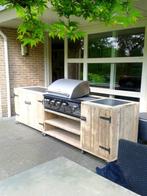 Buitenkeuken van hout BBQ meubel Egg Bastard meubel MAATWERK, Nieuw, Vrijstaand, Ophalen of Verzenden