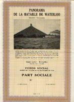 Action Panorama de la bataille de WATERLOO - part sociale (1, Action, Enlèvement ou Envoi