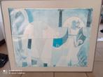Cadre aluminium peint  P  Klee, Maison & Meubles, Comme neuf, Enlèvement ou Envoi