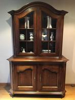 Eiken kast (2 deels), Antiek en Kunst, Antiek | Meubels | Kasten, Ophalen