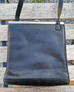 Petit sac à main en cuir noir Yves Renard, Handtassen en Accessoires, Tassen | Damestassen, Ophalen of Verzenden, Zo goed als nieuw