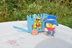 chariot en bois avec peluche canard, Enfants & Bébés, Enlèvement ou Envoi, Comme neuf, Autres types