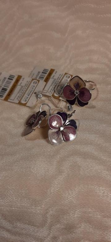 Bijoux russes Bague + boucles d'oreilles . (Jamais portés) beschikbaar voor biedingen